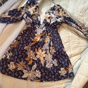 Free people long sleeve dress